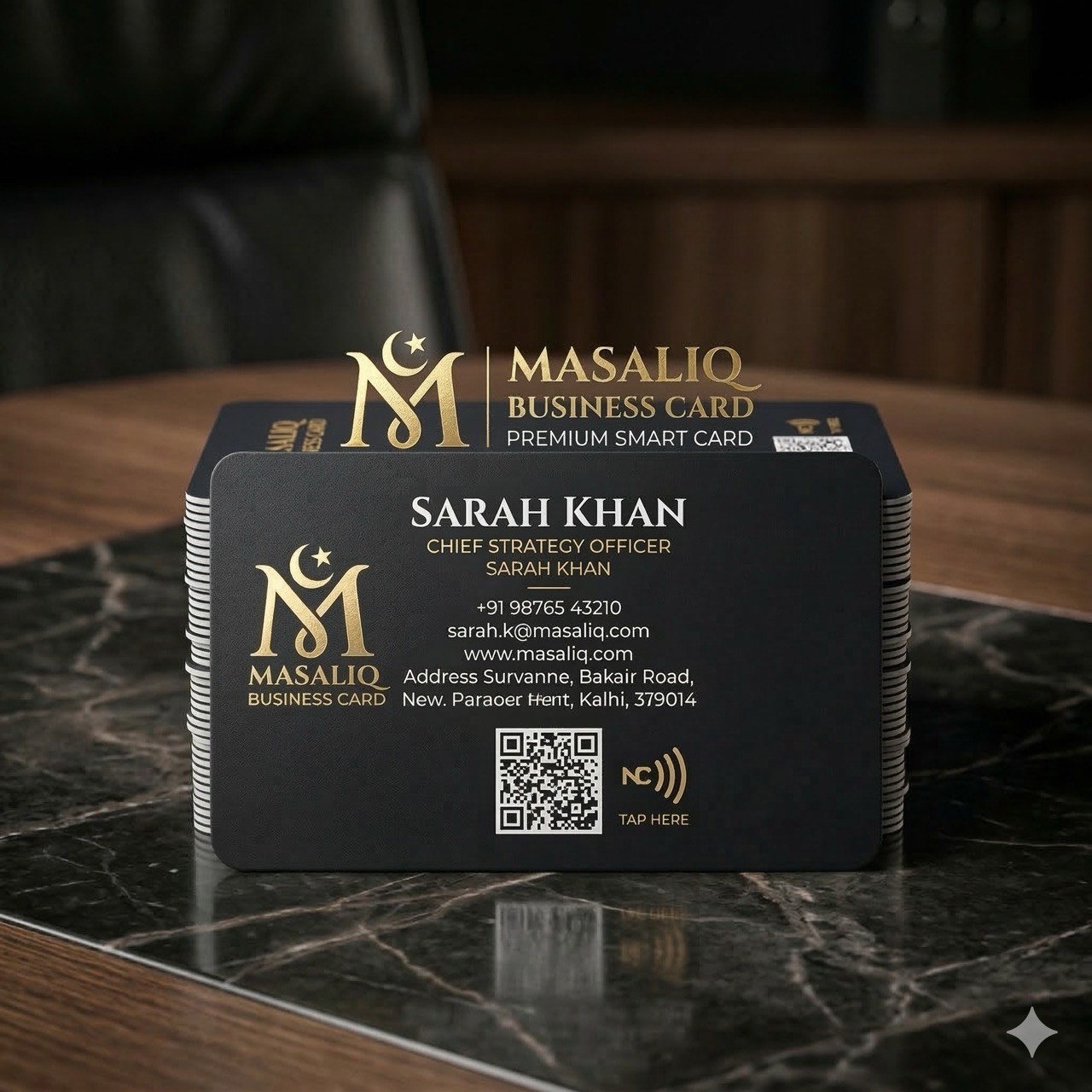 Masaliq Business Card
