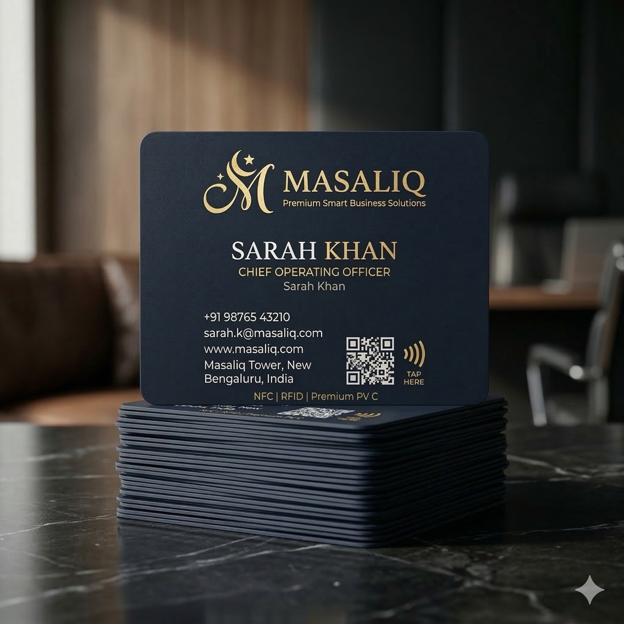 Masaliq Business Card