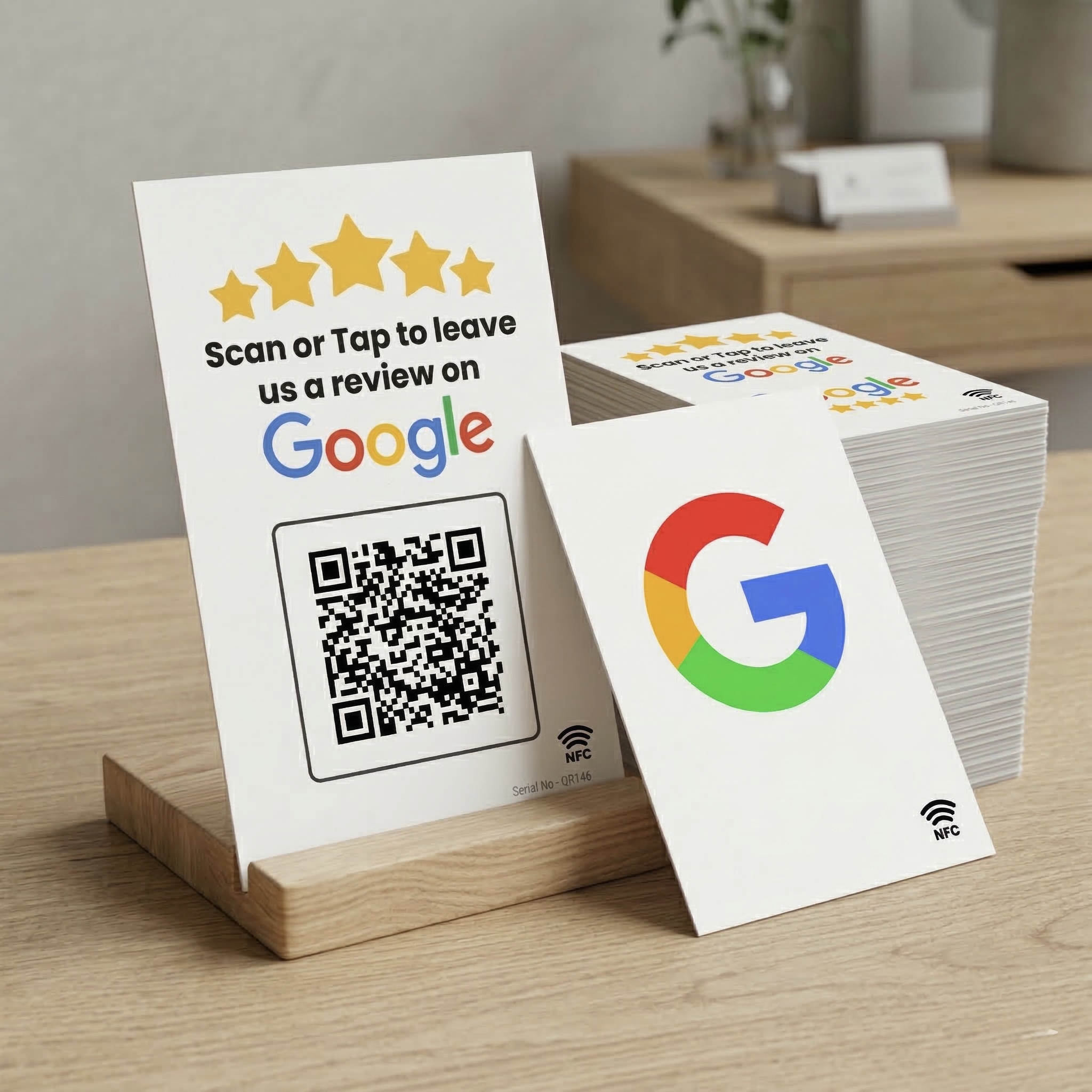Masaliq Google Review NFC and QR Card