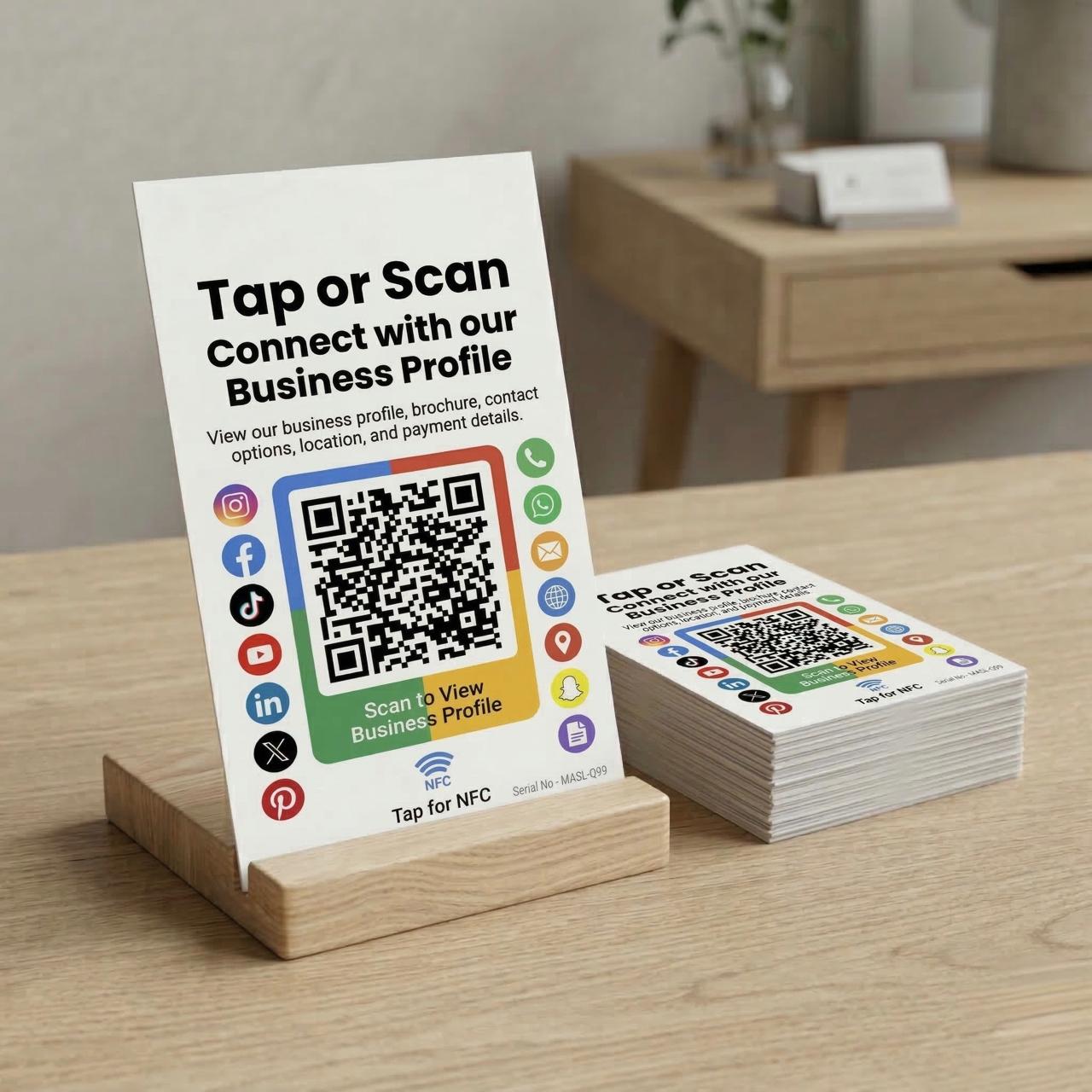 Masaliq Business Card - All in One Review & Social Media Landing Page