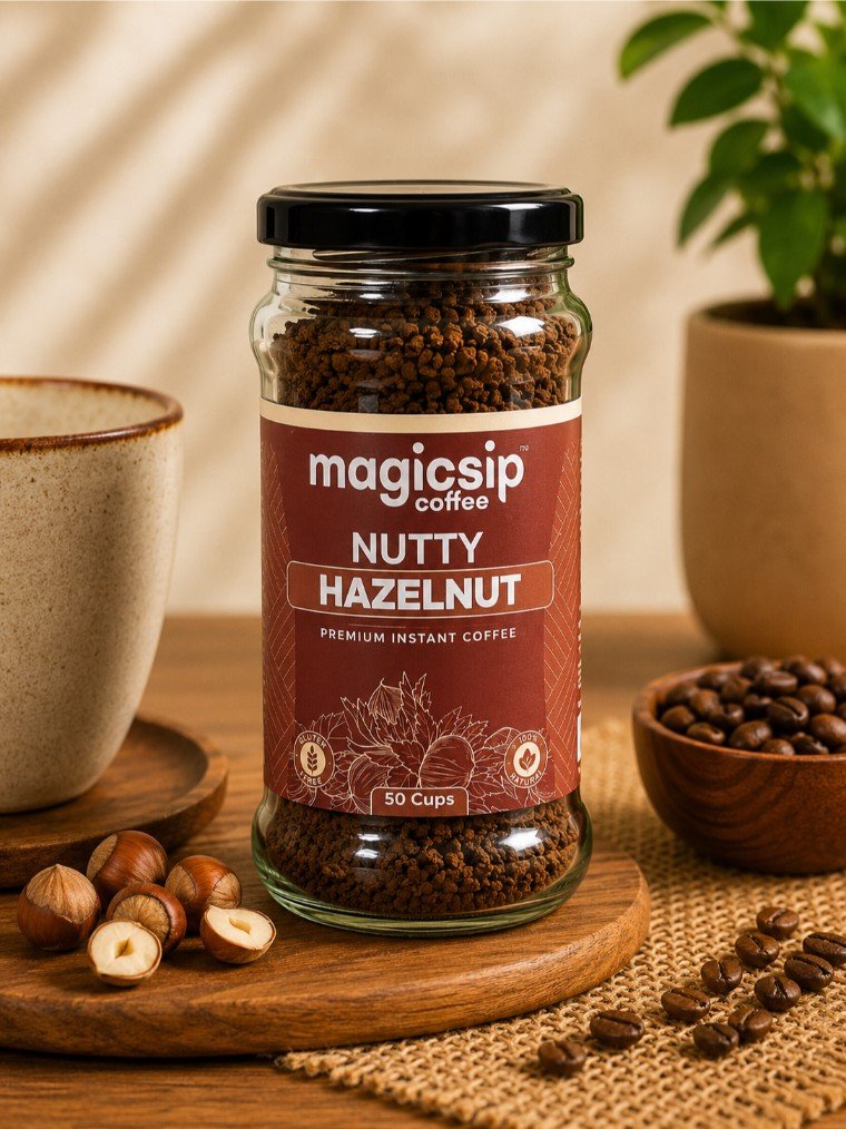 Nutty Hazelnut Premium Instant Coffee